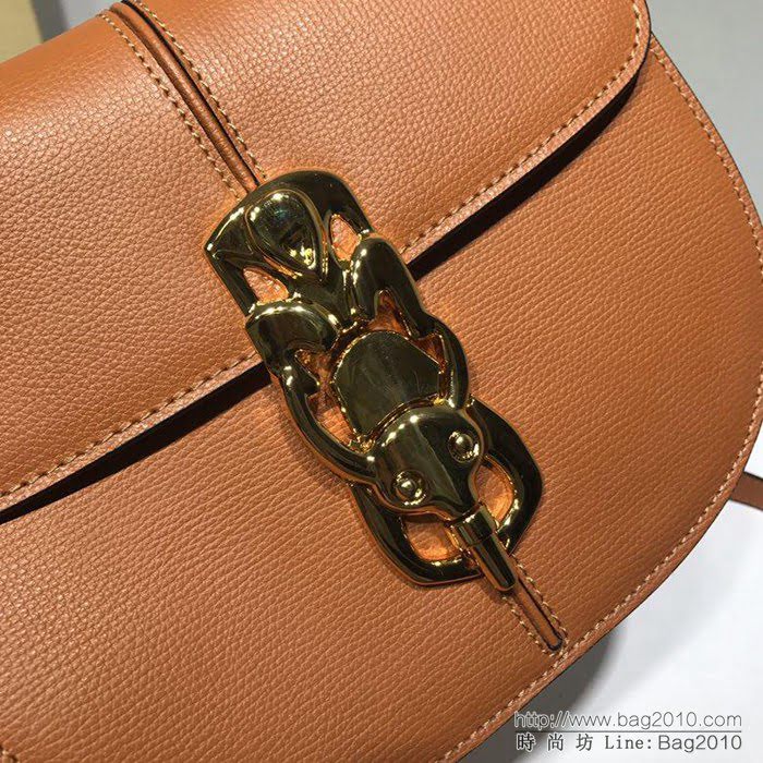 LOEWE羅意威 2018春夏新款 全新Gate手袋 手掌紋皮手袋 經典馬鞍包 8669  jdl1066
